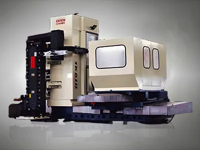 Фрезерно-расточный станок с ЧПУ и подвижным столом