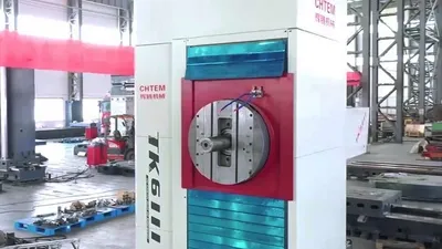 Фрезерно-расточный станок с ЧПУ и подвижным столом TK6111